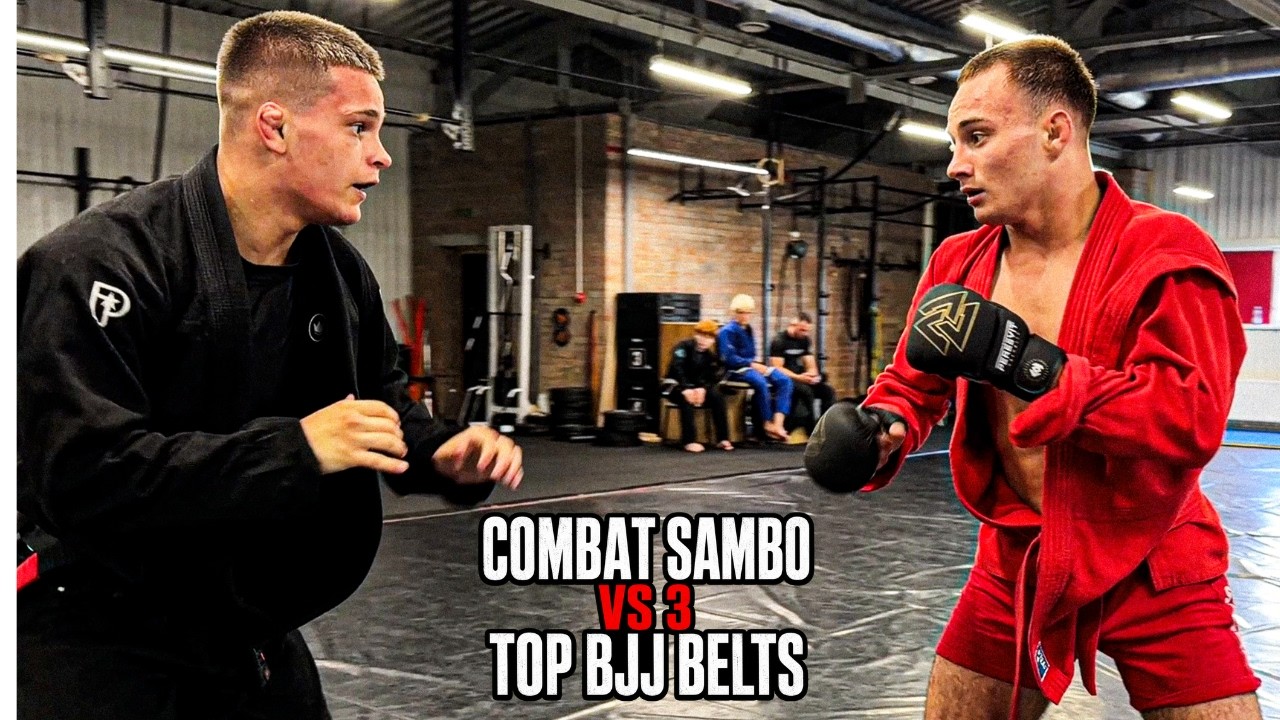 Thumbnail for Combat Sambo Fighter vs. Three BJJ Belts